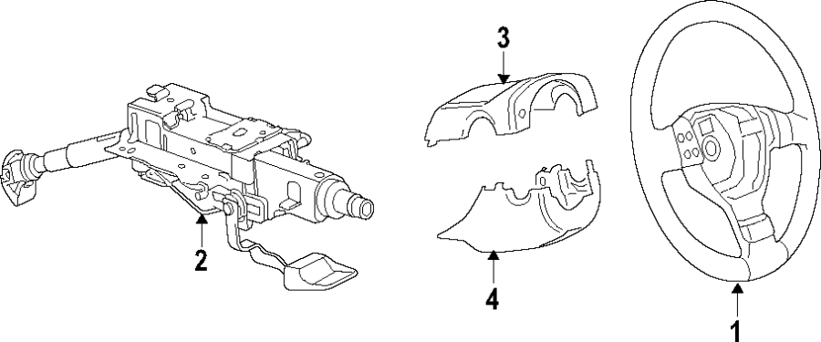 Volkswagen Jetta Column ASSEMBLY. STEER Column. Steering Column